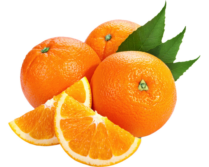Calorias naranja entera